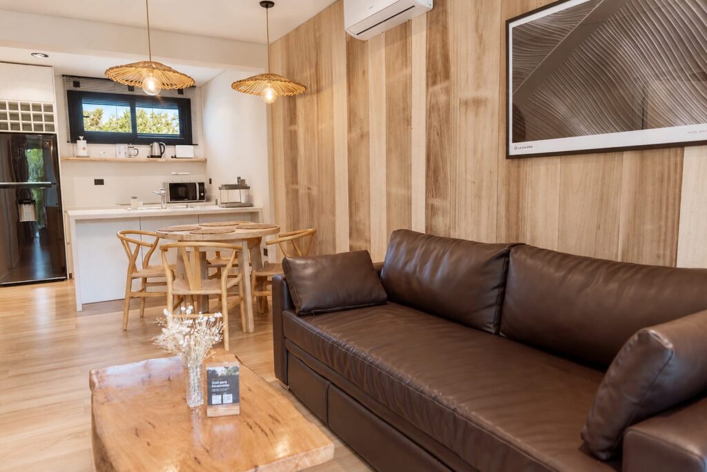 Living con sofá cama del departamento Superior de 1 dormitorio